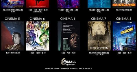 digos cinema schedule|It’s a movie date! Check out .